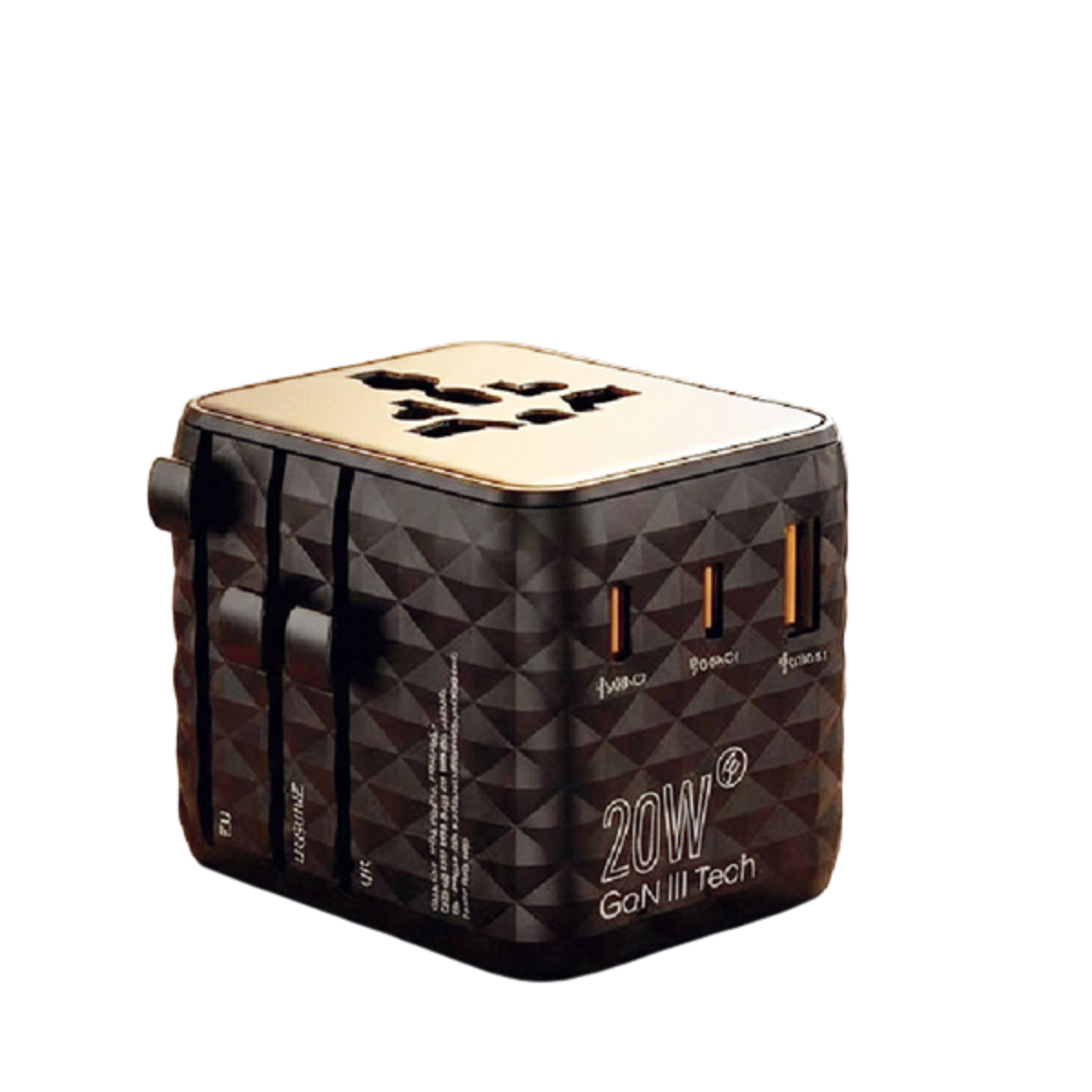 All in 1 Universal Travel Adapter, 20W