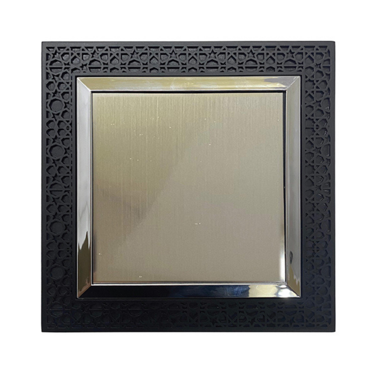 Executive Wooden  Plaque with arabic  design border 