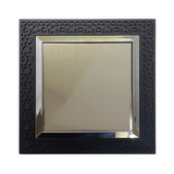 Executive Wooden  Plaque with arabic  design border 
