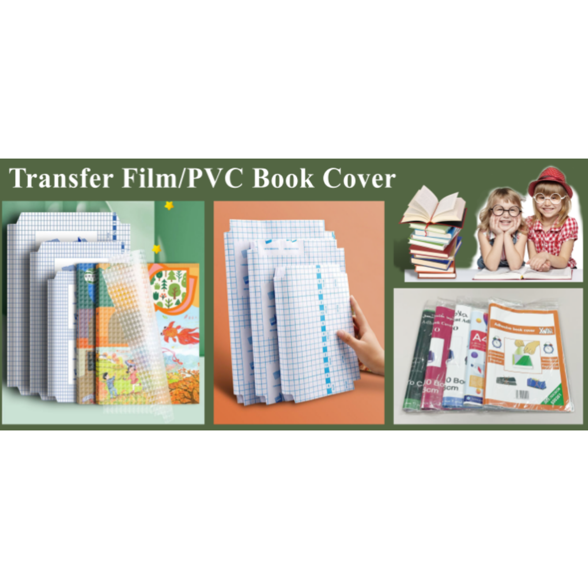 ADHESIVE BOOK COVER