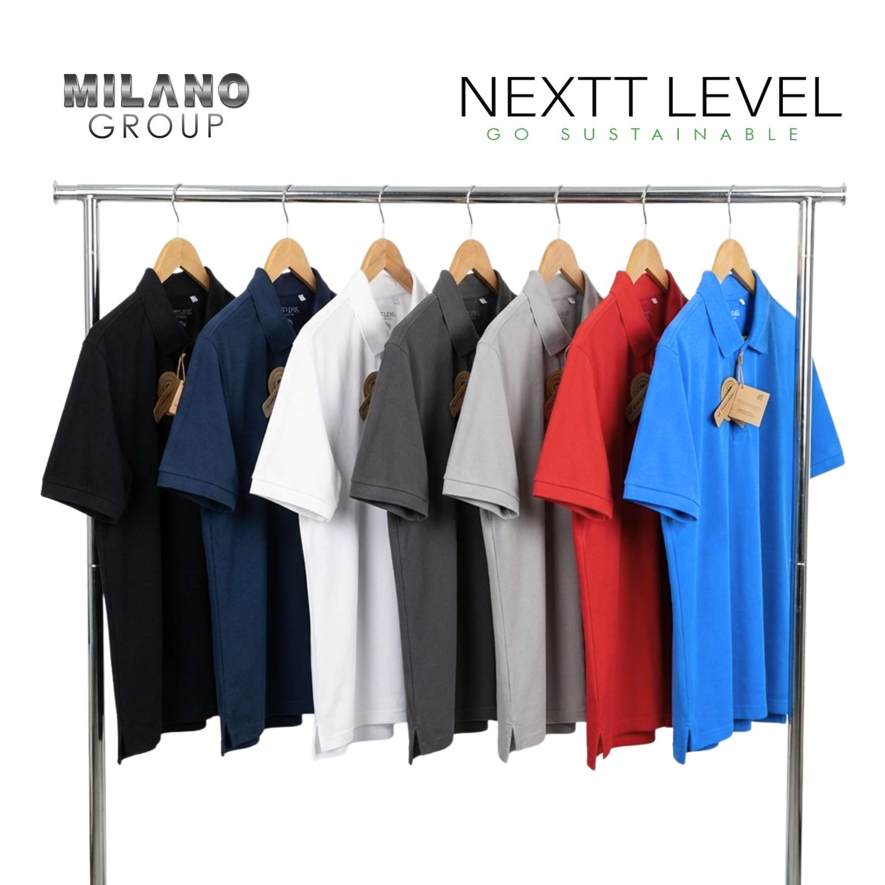 Nextt Level Polo T-Shirts Luxuriously Soft Eco-Friendly Fashion Sustainable Style and Supreme Comfort