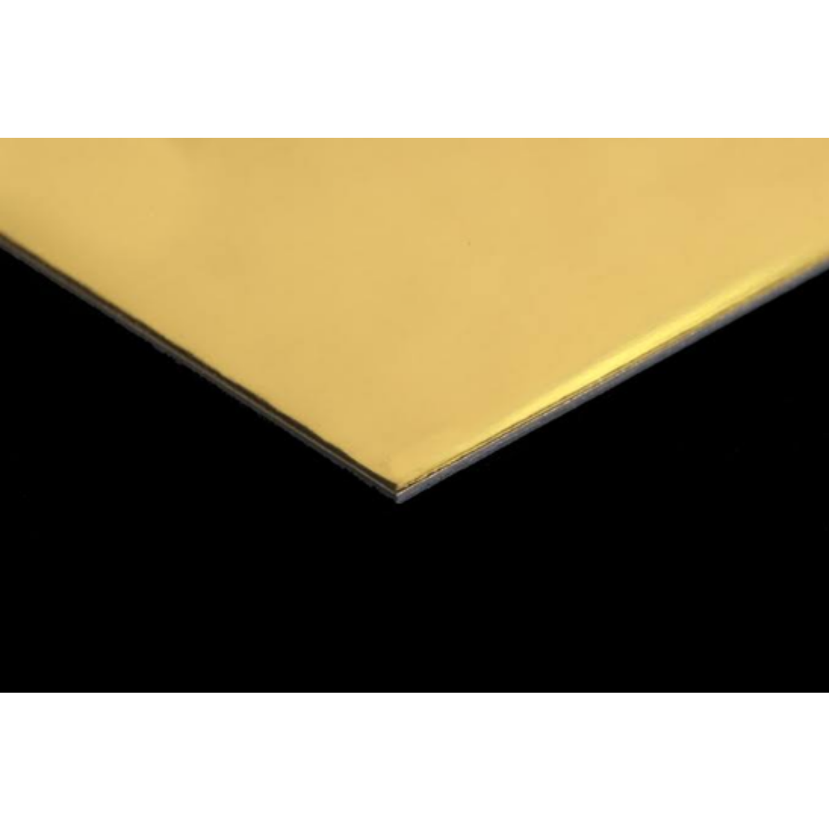 Anodized Aluminium Sheet - Mirror Gold